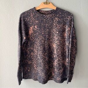 ♦️5/$15♦️ Time & Tru | Bleach Dyed Pullover Sweater